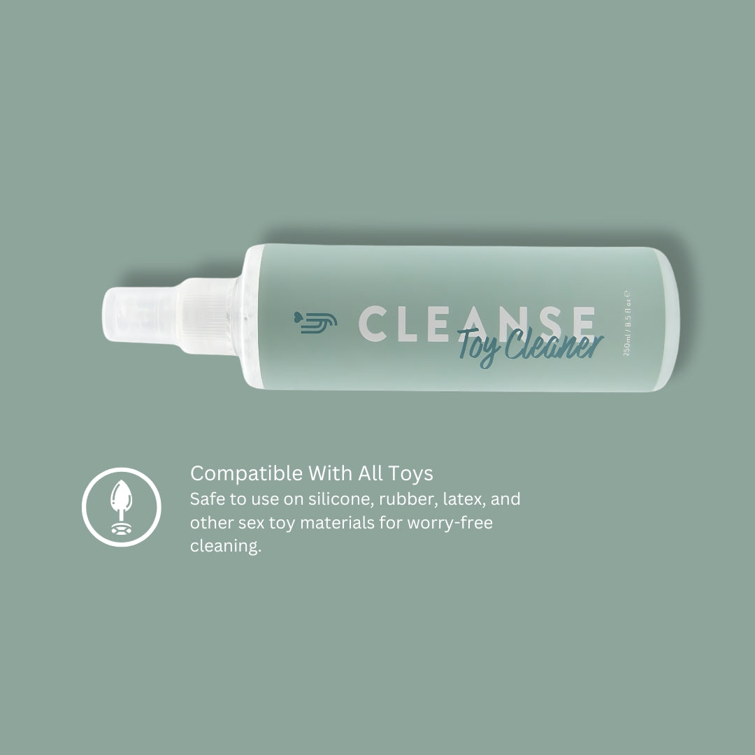 Loving joy cleanse sex toy cleaner 250ml - peaches and screams