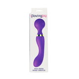 Loving joy dual ended wand vibrator - wand vibrators peaches and screams