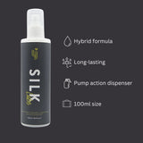 Loving joy silk hybrid lubricant 250ml - lubricant peaches and screams