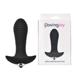Loving joy swirl 7 function vibrating butt plug - butt plugs peaches and screams