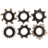 Loving joy textured cock ring set (6 pack) - cock rings peaches and screams