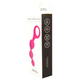 Loving joy triple ripple anal beads-pink - anal beads peaches and screams