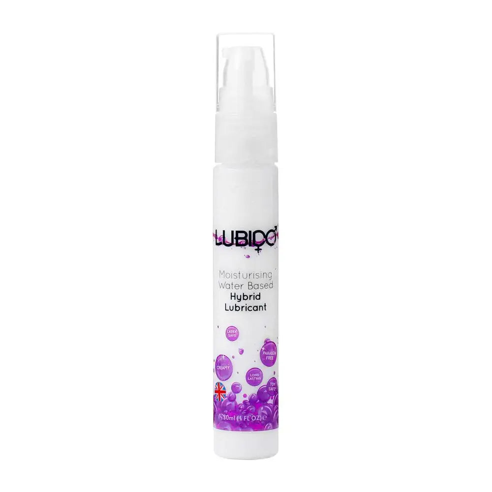 Lubido hybrid paraben free water based lube 30ml - peaches and screams