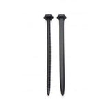 Master series black hardware nail and screw sounds 6 inch - peaches and screams