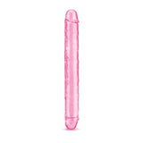 Me you us ultra double ended dildo 12 inch pink - peaches and screams