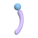 Mina flow dual ended wand vibrator - wand vibrators peaches and screams