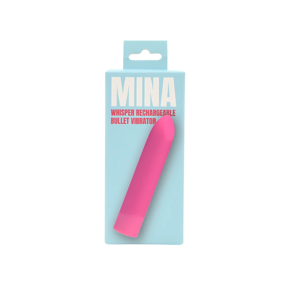 Mina whisper rechargeable bullet vibrator - clitoral vibrators peaches and screams