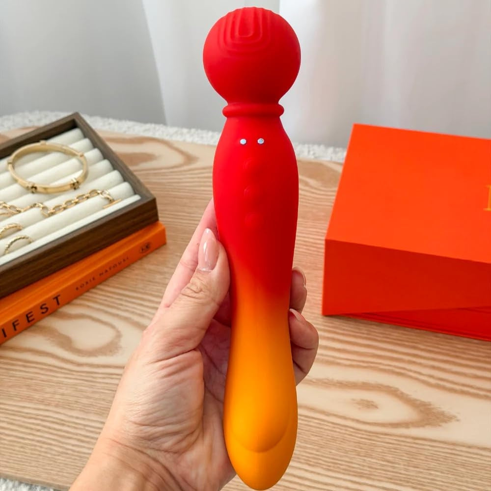 Mylo 3 in 1 body wand massager fire - wand vibrators peaches and screams