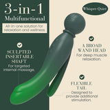 Mylo earth 3 in 1 body wand massager - wand vibrators peaches and screams