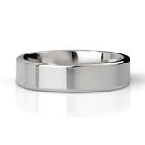 Mystim duke stainless steel polished metal cock ring - peaches and screams