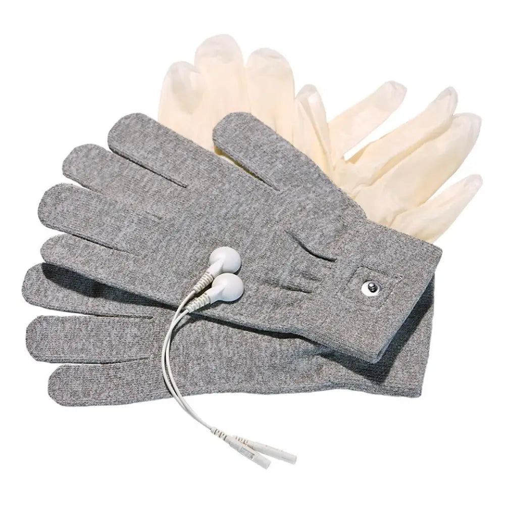 Mystim magic electro gloves for erotic sensation play - peaches and screams