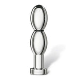 Mystim silver estim aluminium vibrating dildo for mystim power - peaches and screams