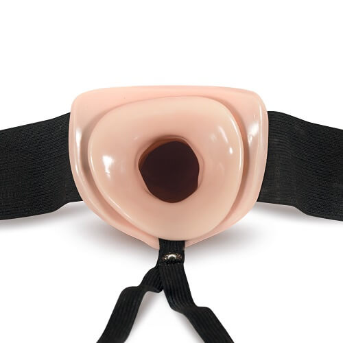 unisex-hollow-strap-on-6-inch-vanilla