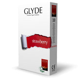 glyde-ultra-strawberry-flavour-vegan-condoms-10-pack