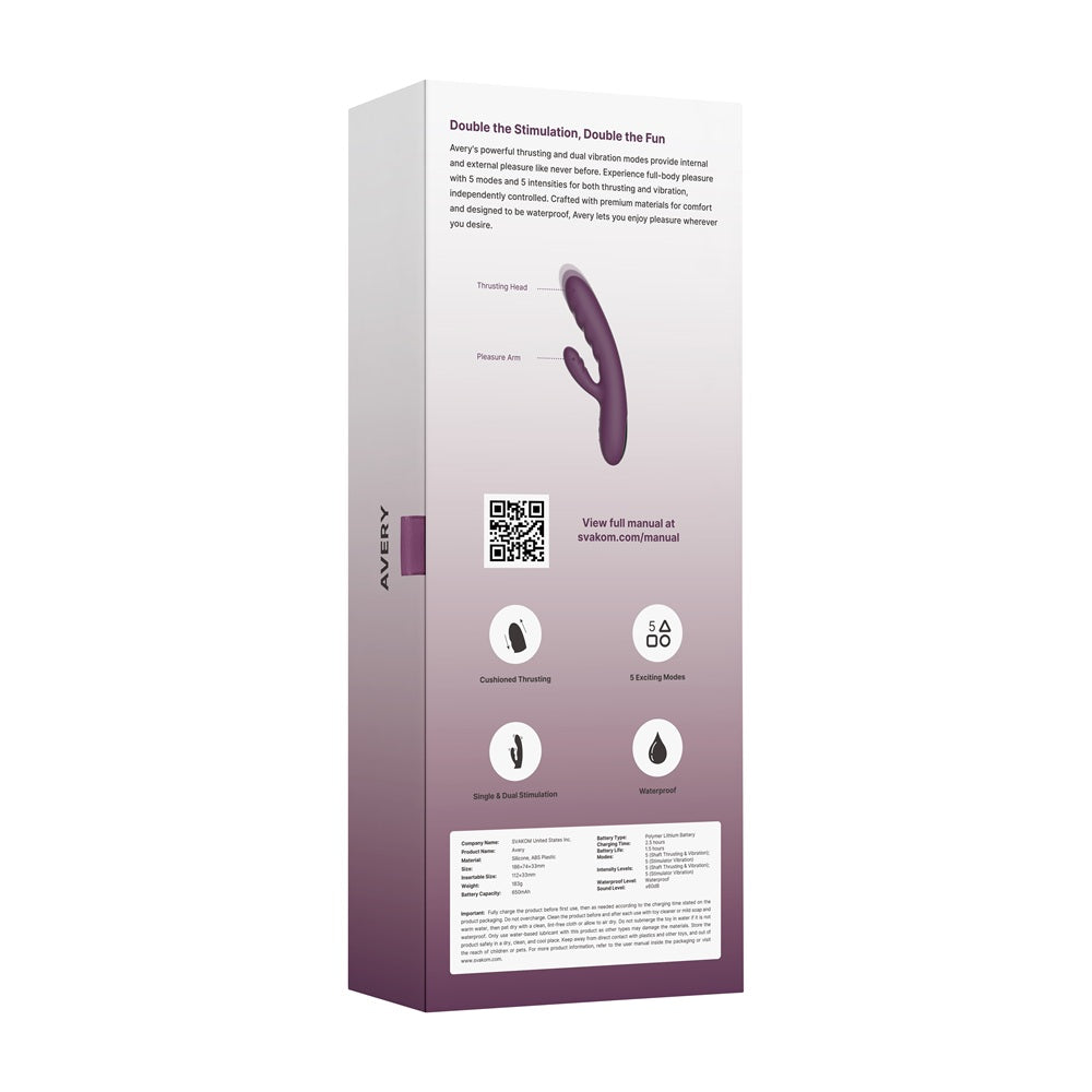 svakom-avery-thrusting-vibrator-with-clitoral-stimulator
