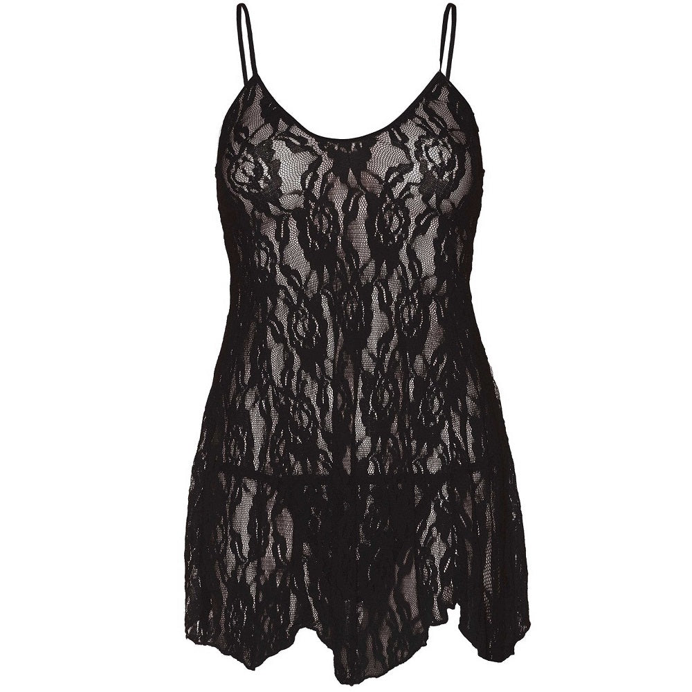 leg-avenue-rose-lace-flair-chemise-plus-size