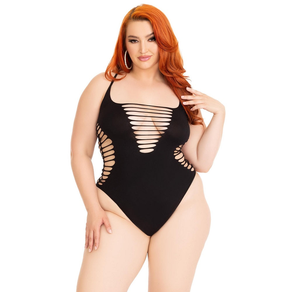 leg-avenue-shredded-thong-bodysuit-black-plus-size