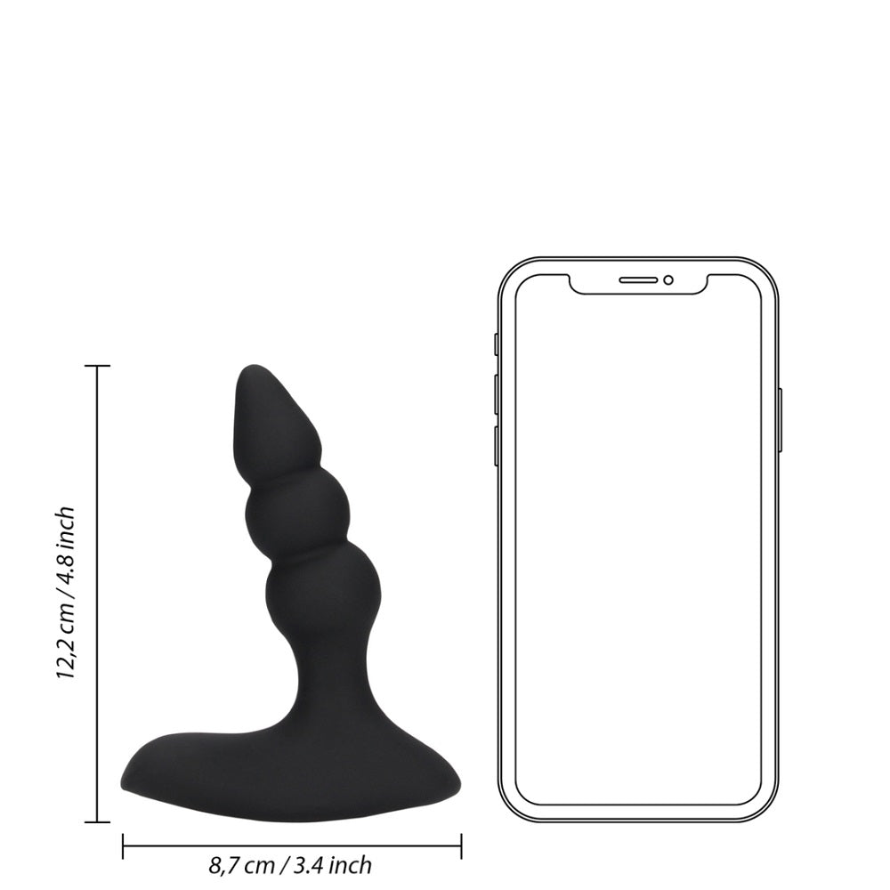 beaded-vibrating-anal-plug-with-remote-control-black