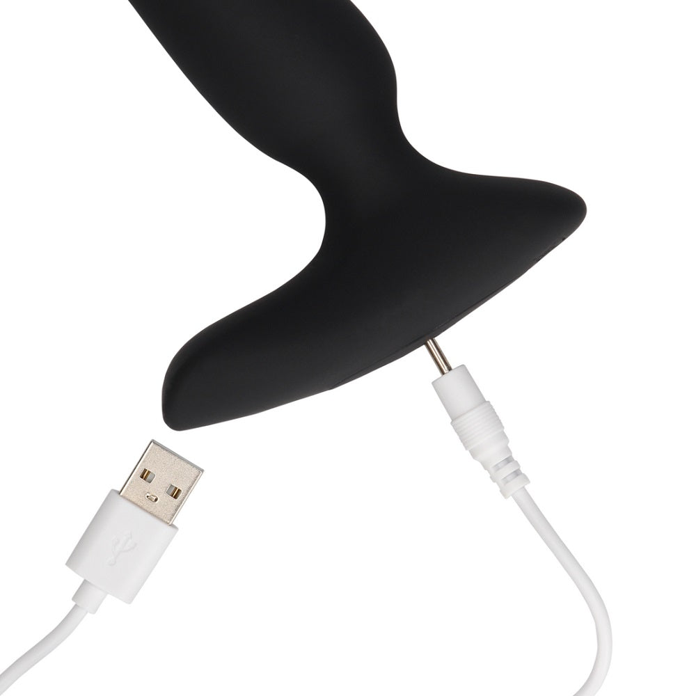 beaded-vibrating-anal-plug-with-remote-control-black