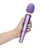 rechargeable-wand-vibrator-metallic-purple