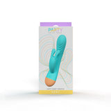 party-color-keny-rabbit-vibrator-blue
