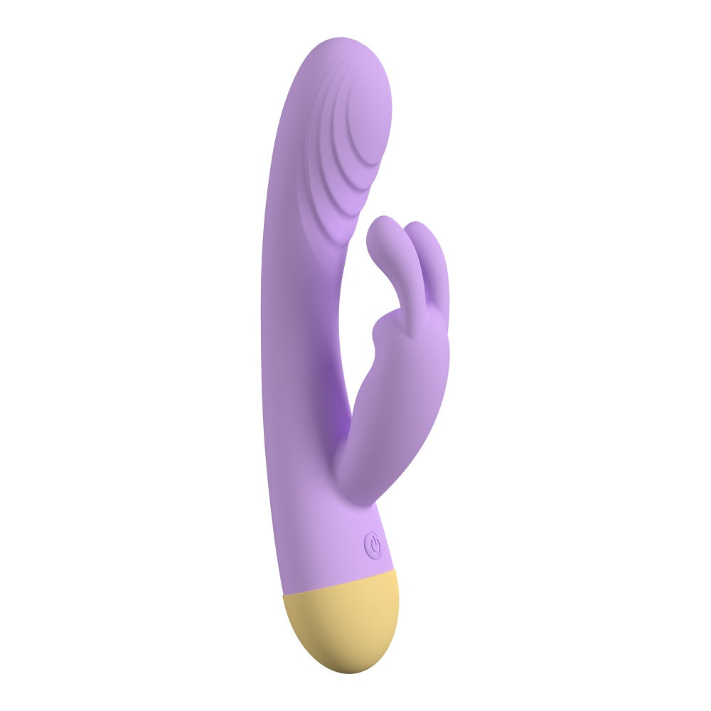 party-color-keny-rabbit-vibrator-purple