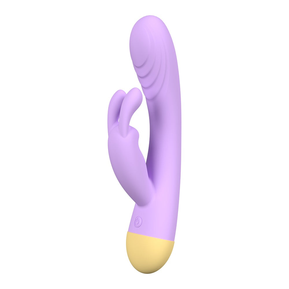 party-color-keny-rabbit-vibrator-purple