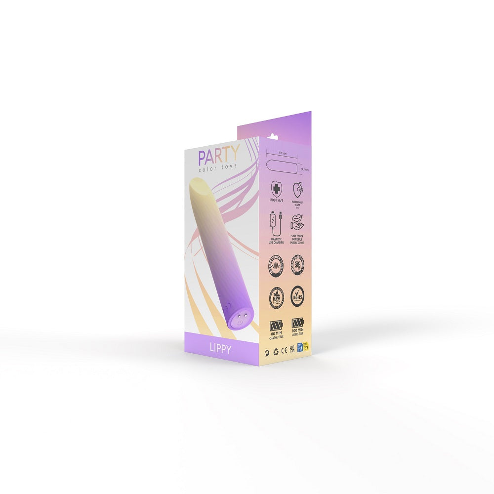 party-color-lippy-rechargeable-bullet-vibrator-purple