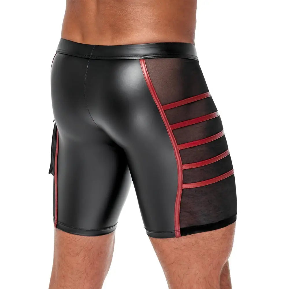 Nek shorts sleek body hugging provocative stretchy shorts - large - peaches and screams