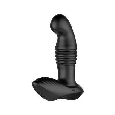 Nexus Black Silicone Remote Control Thrusting Prostate Massager - Peaches and Screams