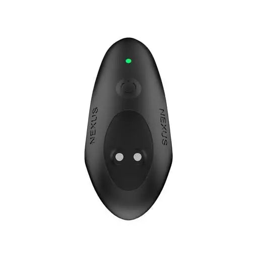 Nexus Silicone Black Duo Remote Control Prostate Massager - Peaches and Screams