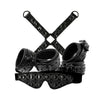 Ns novelties black erotic bondage kit for couples - peaches and screams