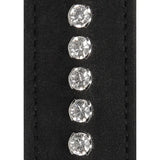 Ouch faux leather diamond studded hogtie connector buckles - peaches and screams