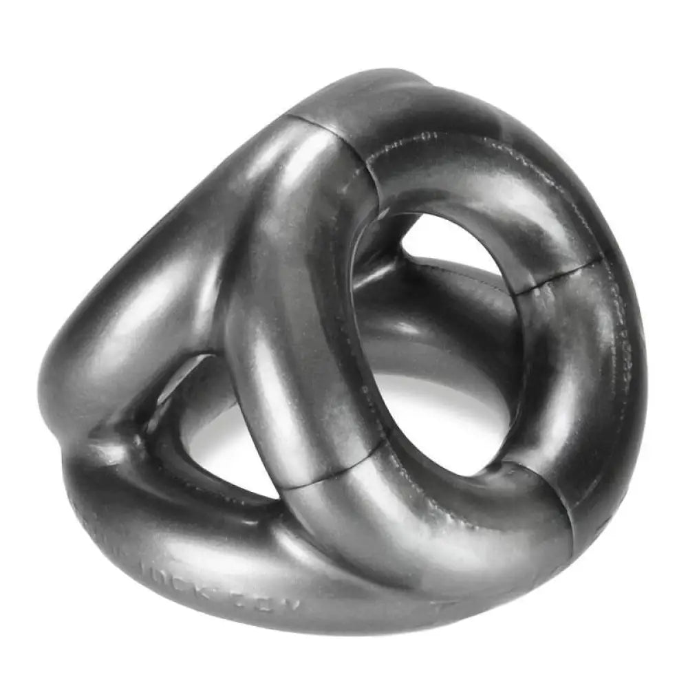 Oxballs super stretchy grey cock ring and ball sling - peaches and screams
