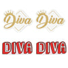 Peekaboo pasties diva shimmering reusable burlesque pasties - peaches and screams