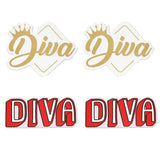 Peekaboo pasties diva shimmering reusable burlesque pasties - peaches and screams