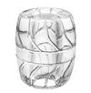 Perfect fit 2 inch realistic clear ball stretcher weight - peaches and screams