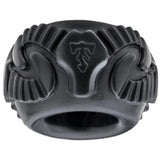 Perfect fit massive stretchy cock ring in black - peaches and screams
