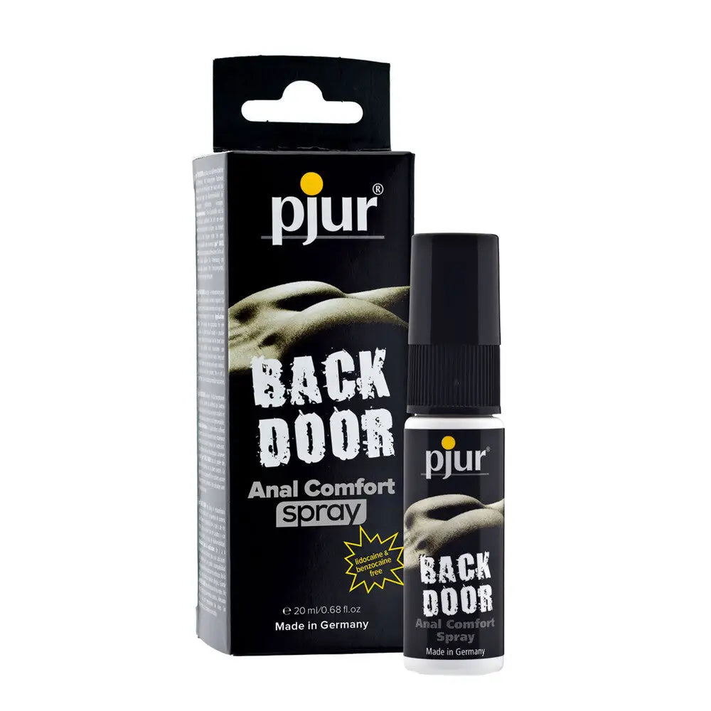 Pjur back door anal comfort spray 20ml for relaxing play - peaches and screams