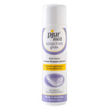Pjur med sensitive glide intimate lubricant 100ml - peaches and screams