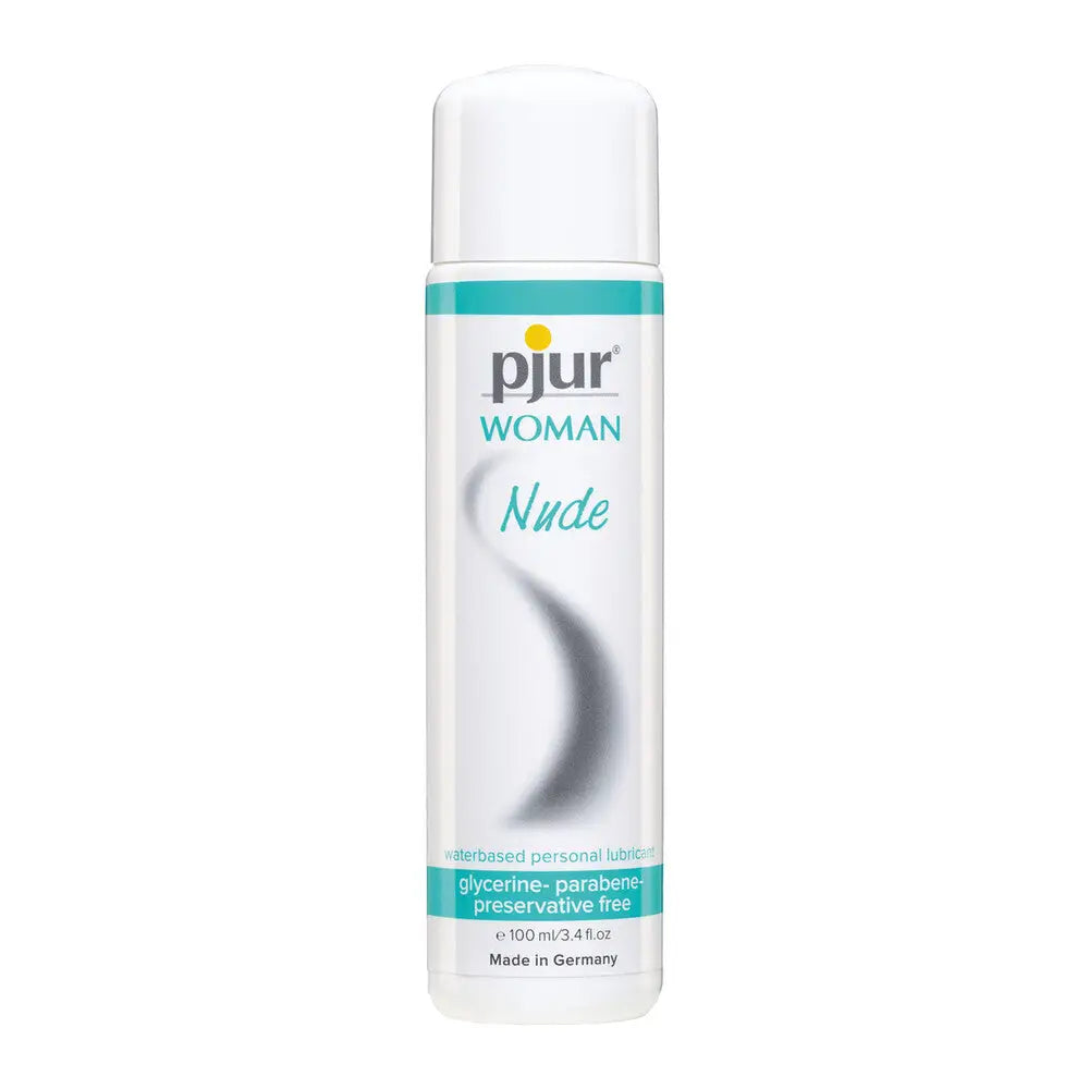 Pjur woman nude water based sensitive lubricant 100ml - peaches and screams