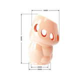 Pretty love oscar stretchy rubber flesh pink penis sleeve - peaches and screams