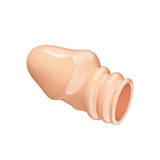 Pretty love stretchy jeremy flesh pink textured penis sleeve - peaches and screams