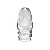 Pretty love stretchy rubber jeremy textured penis sleeve - peaches and screams