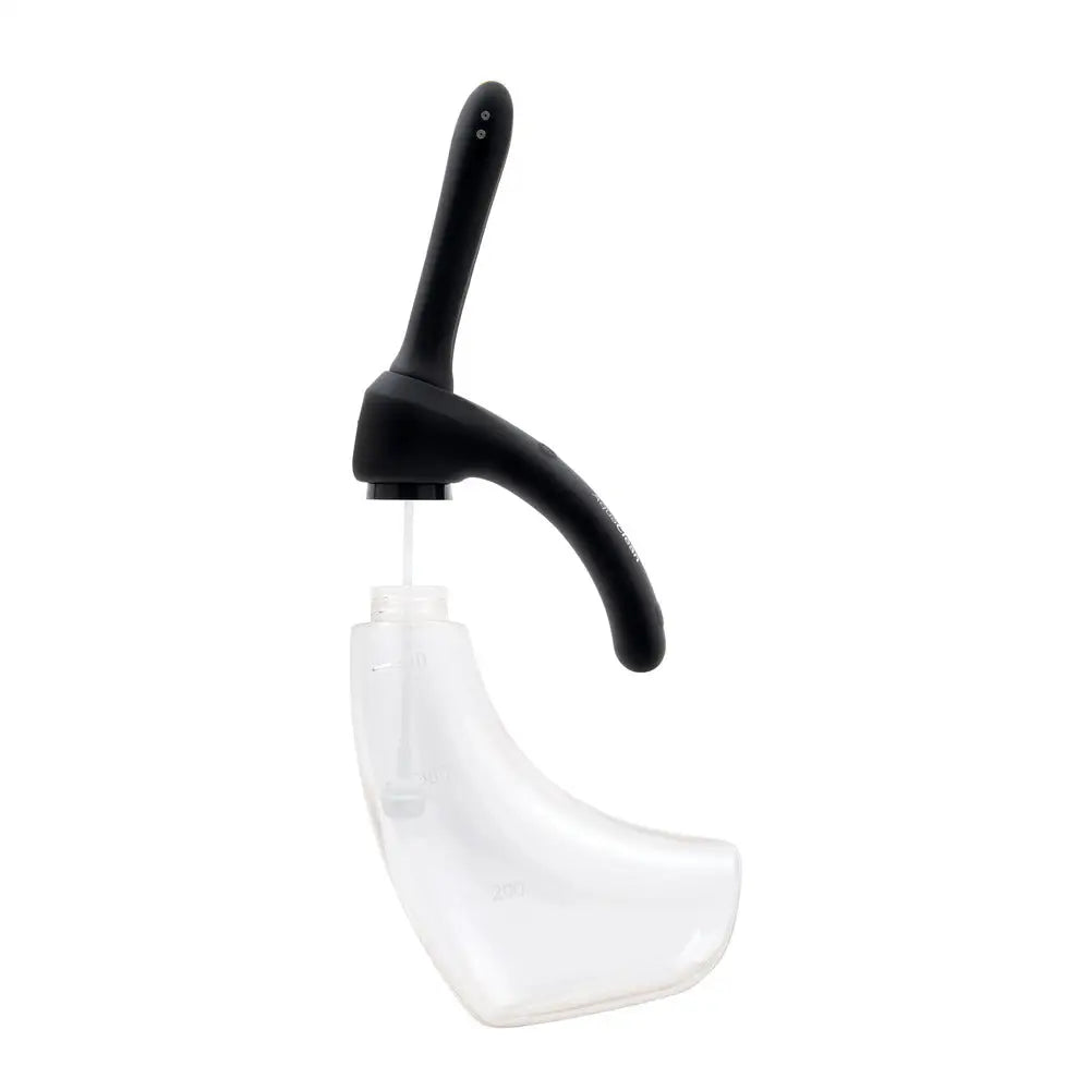 Rechargeable auto douche for intimate hygiene and anal care - peaches and screams