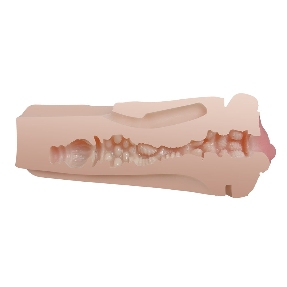 Rev-lite squeezable male masturbator - male masturbators peaches and screams