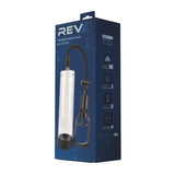 Rev-pump trigger penis pump 8.5 inches - penis pumps and enlargers peaches and screams