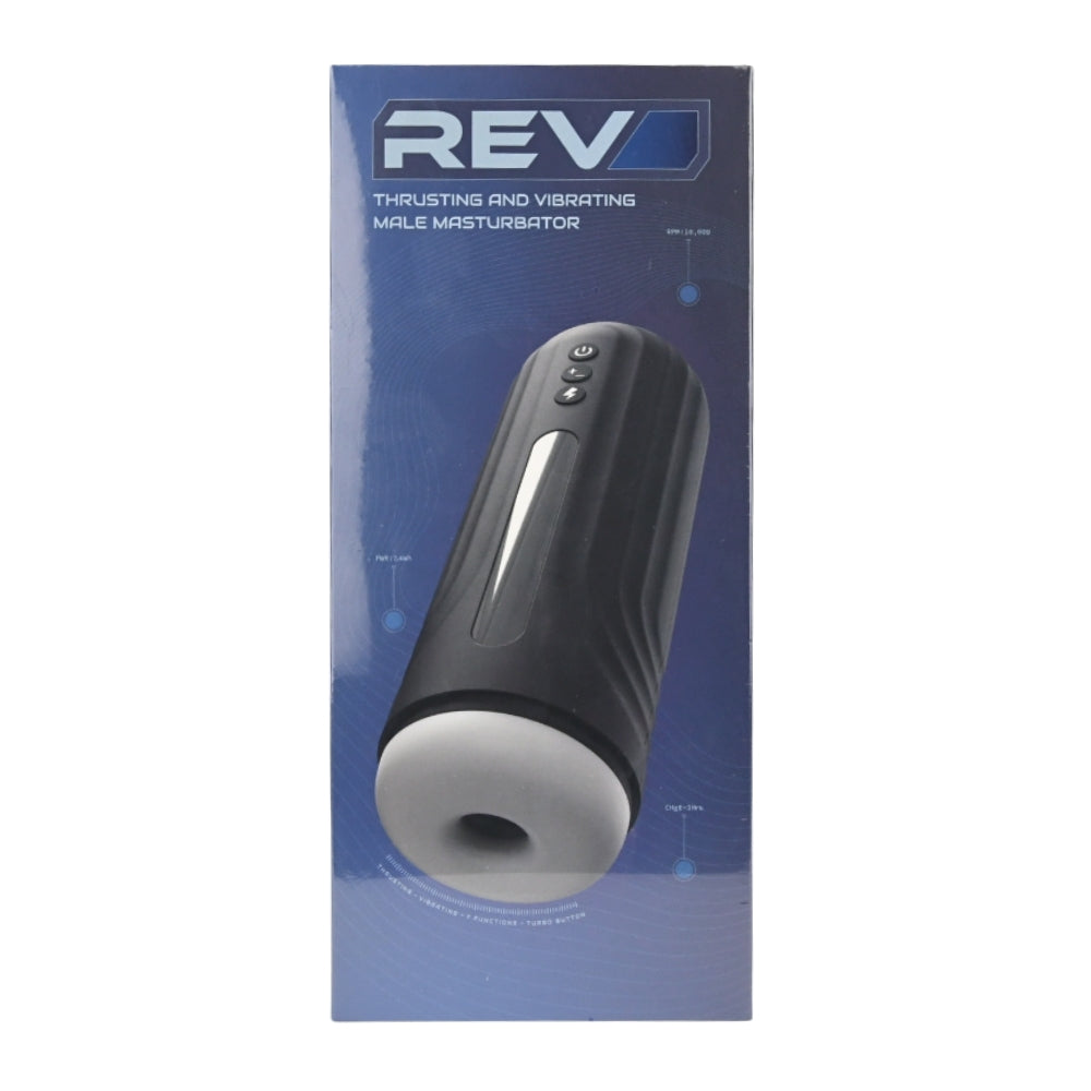 Rev thrusting and vibrating male masturbator - male masturbators peaches and screams