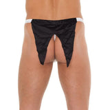 Rimba mens waiter white g string lingerie underwear - peaches and screams