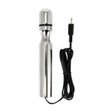 Rimba steel anal electro sex dildo 6 inch sensation toy - peaches and screams